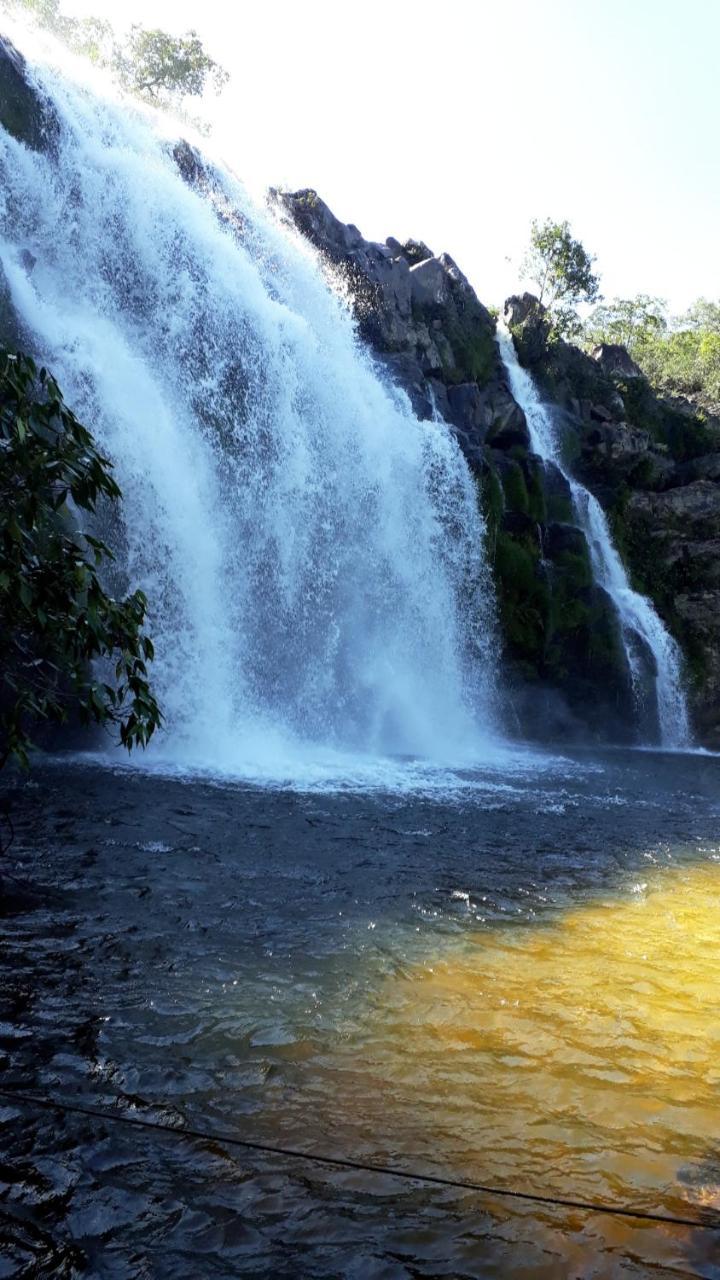 Alto Paraíso de Goiás Pousada Cachoeira Poco Encantado מראה חיצוני תמונה